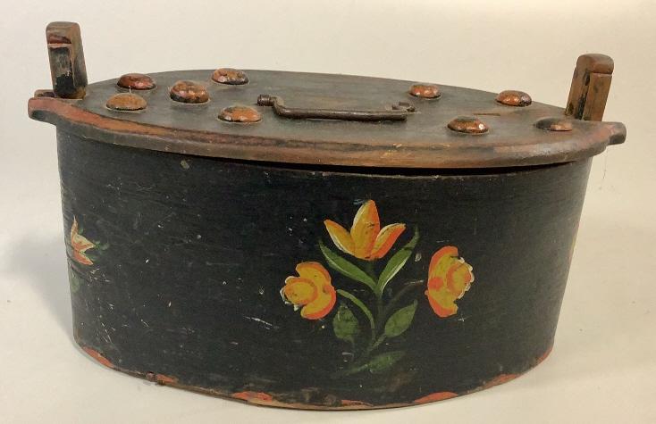 Hand Decorated  Swedish Brides Box (1 of 5)