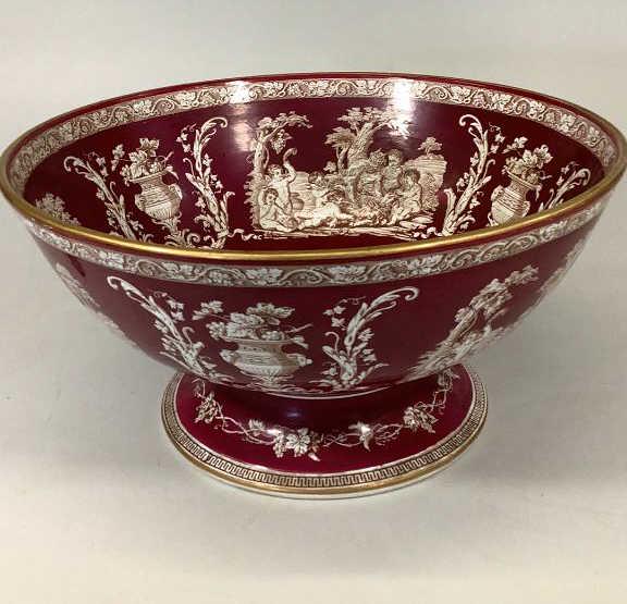 Furnivals English Pottery Punch Bowl (1 of 6)