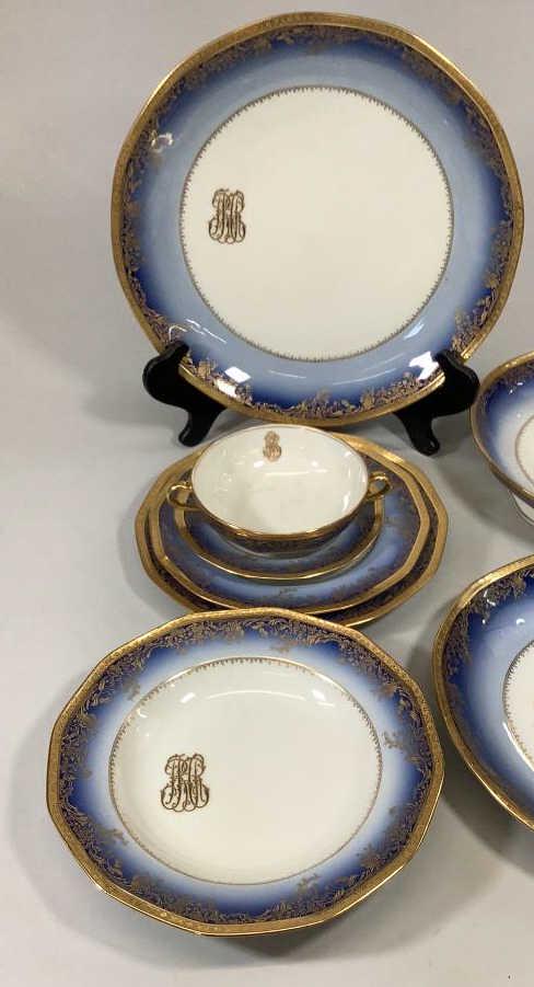 French Limoge Porcelain Table  Service (1 of 6)