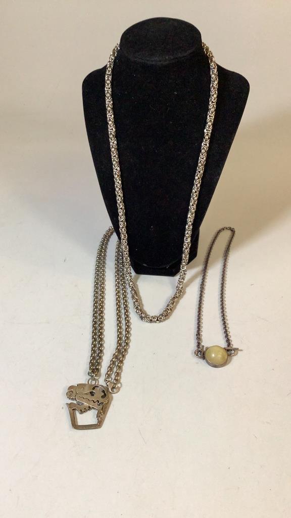 3 Chain Necklaces (1 of 5)