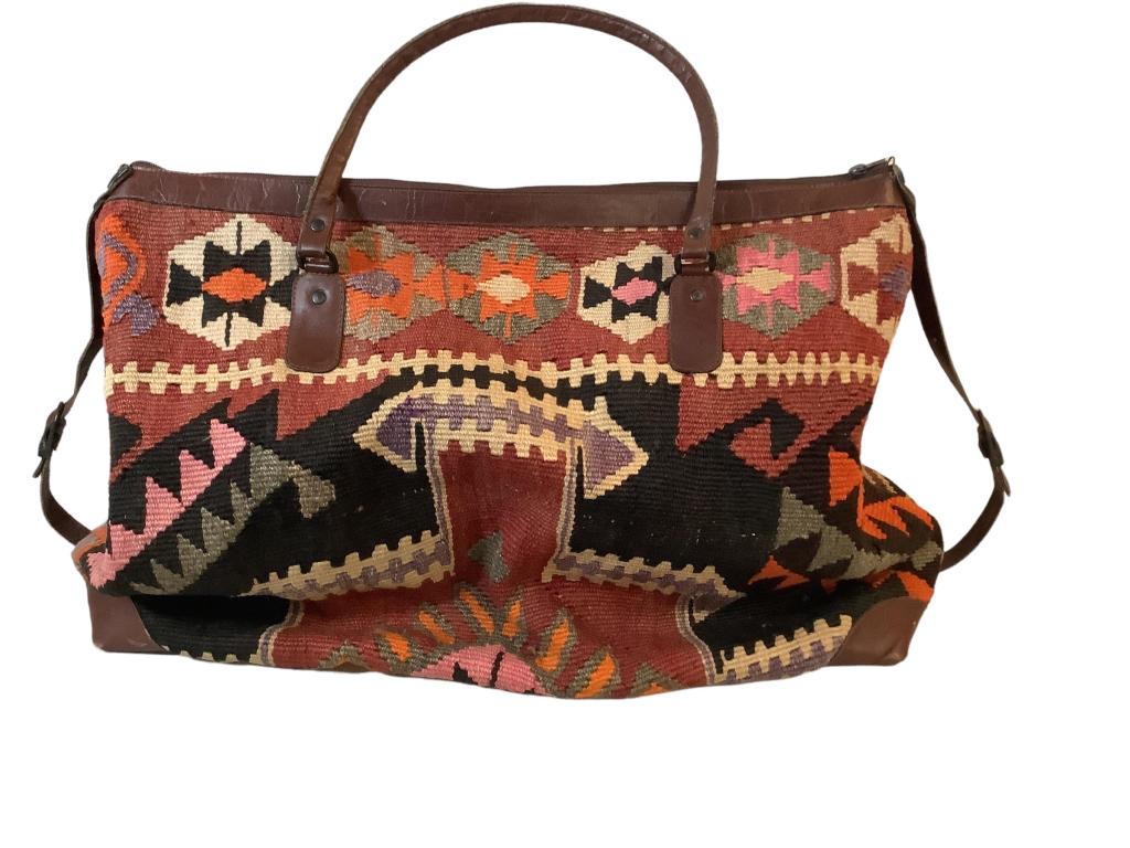 Kilim Carpet Travel Bag (1 of 2)