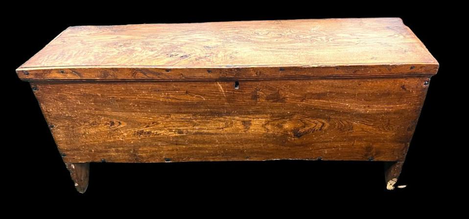 Early Chestnut 6 Board Blanket Box (1 of 4)
