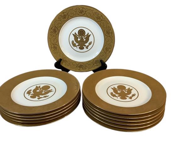 12 Great Seal of United States Plates (1 of 4)