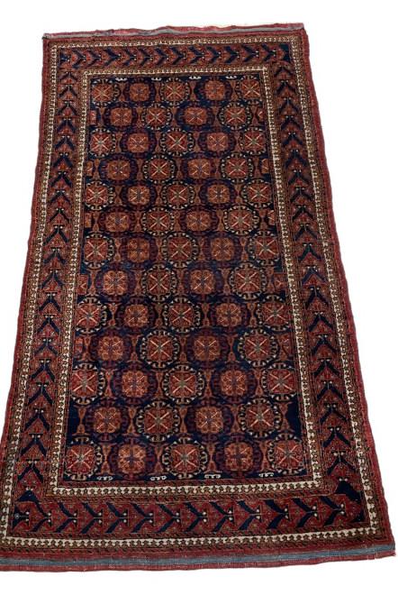 Vintage Ghazir Throw Rug (1 of 6)
