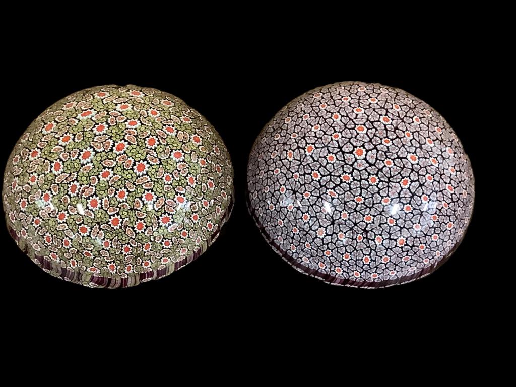 2 Vetreria  Fiori Murano Large Paperweights (1 of 5)