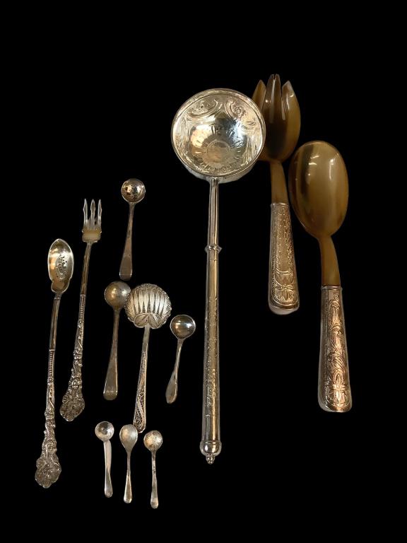 Collection  of Sterling and Silver Plate (1 of 6)