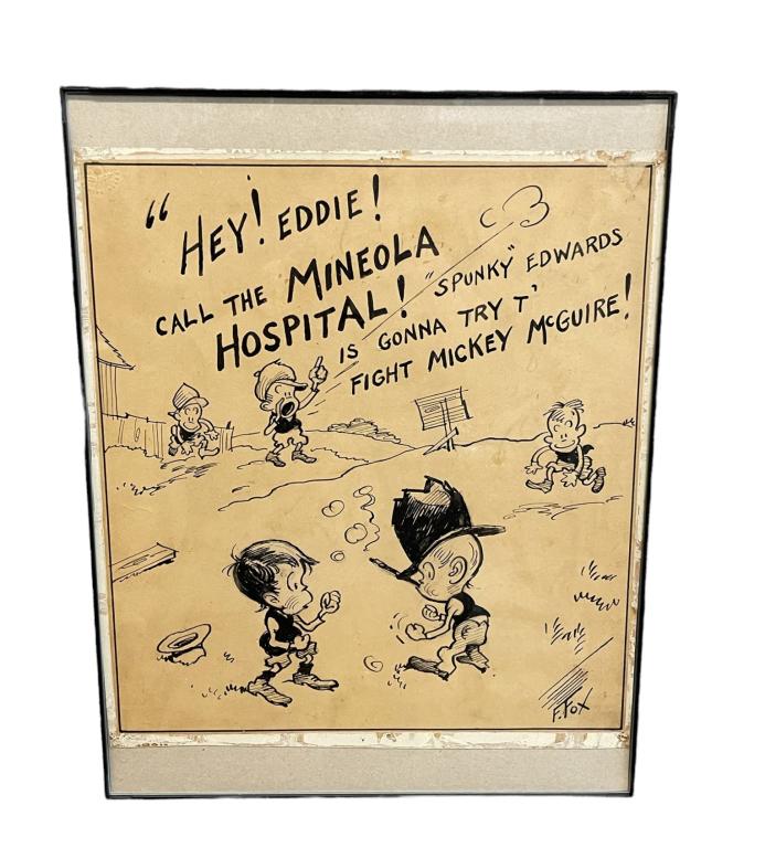 Fontaine Fox Comic Strip Art (1 of 6)