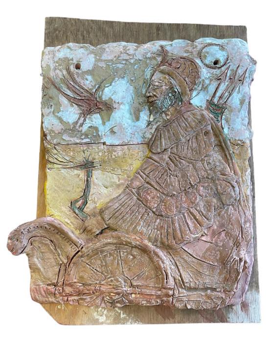 Plaster Relief Sculpture, Ben Smith (1 of 5)