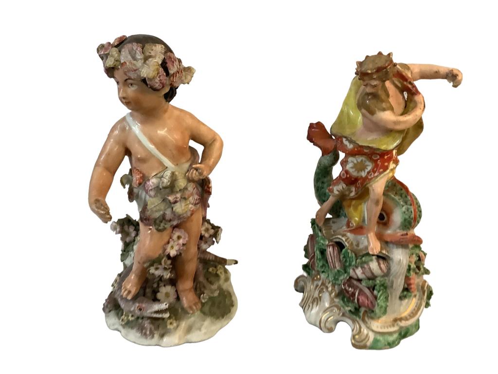 Two Porcelain  Figurals (1 of 4)