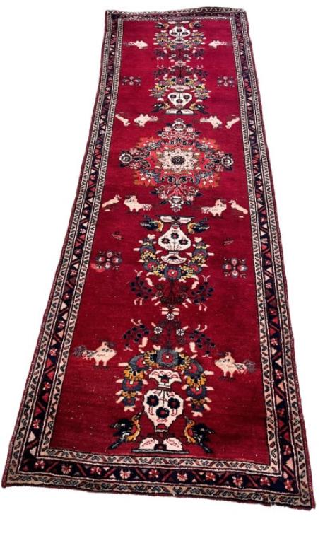 Vintage Hand Knotted Persian Runner (1 of 6)