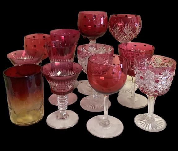 Twelve Ruby, Ruby Cut and Amberina (1 of 5)