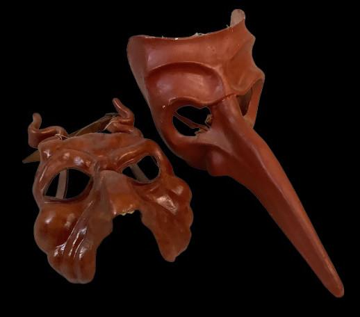 Two Venetian Carnival Masks (1 of 5)