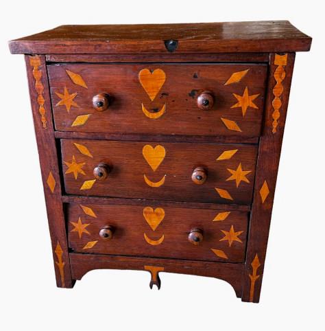 Inlaid East Tennessee Sample Chest (1 of 5)