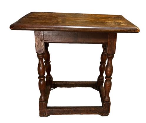 Diminutive Late 18th C French Side Table (1 of 4)