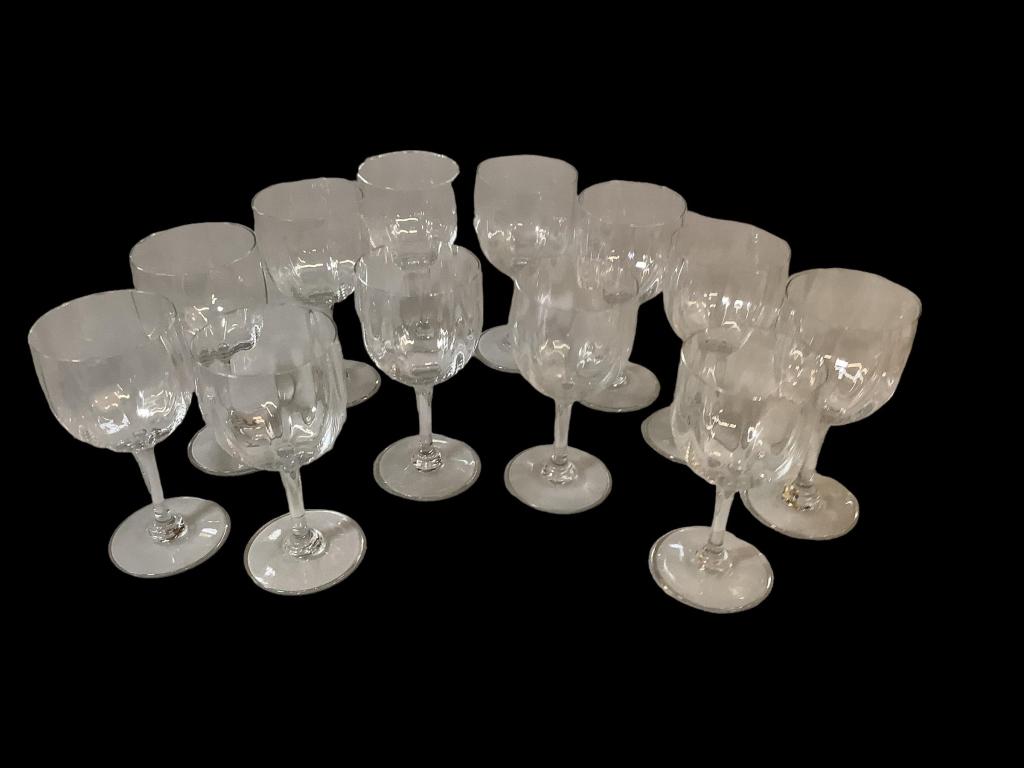 Set of 12 Baccarat  Stems (1 of 3)