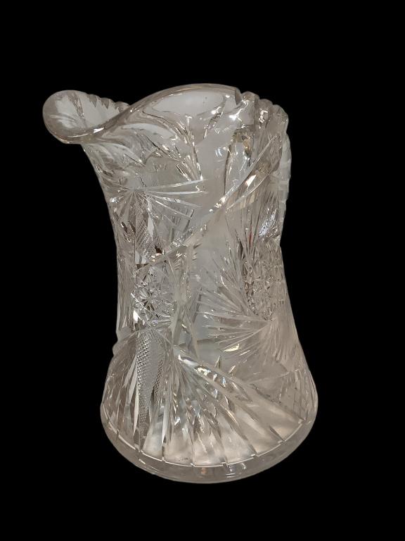 Two Cut Glass Pitchers (1 of 2)