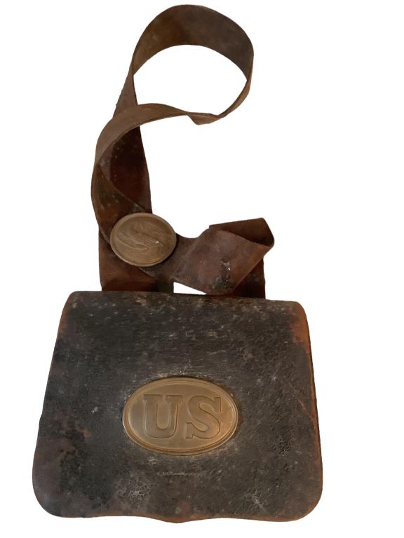 Union Army Civil War Ammo Pouch (1 of 5)