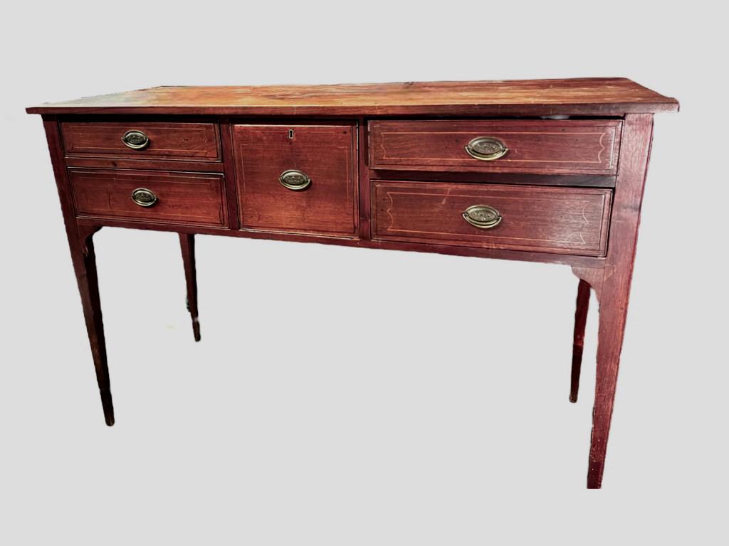 North Carolina Inlaid Walnut Hunt Board (1 of 10)