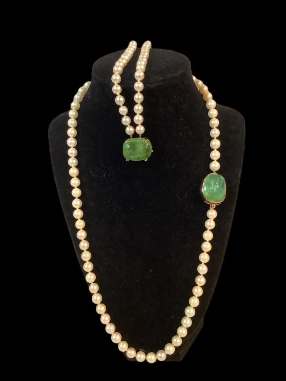 Pearl Necklace, Bracelet Set (1 of 5)