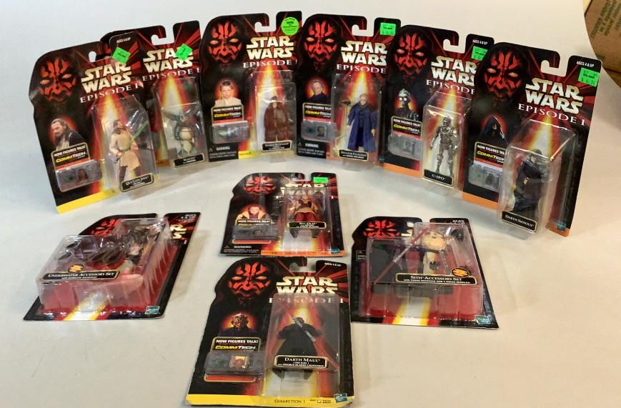 Ten Star Wars Action Figures (1 of 8)