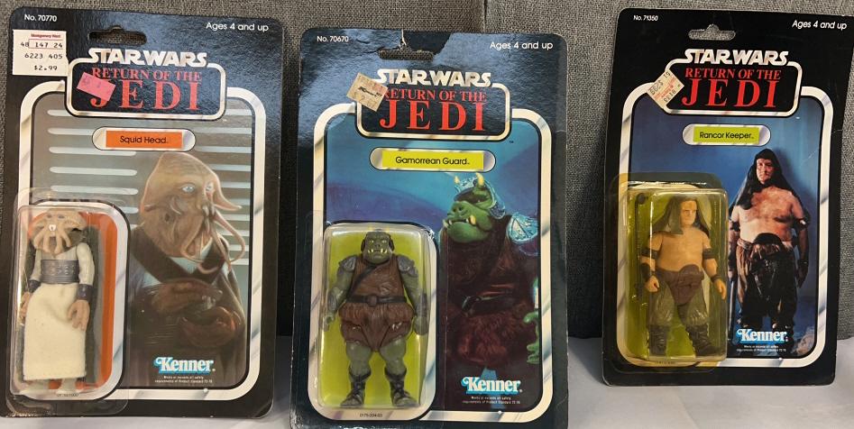 3 NIB 1983 ROTJ Action Figures (1 of 8)