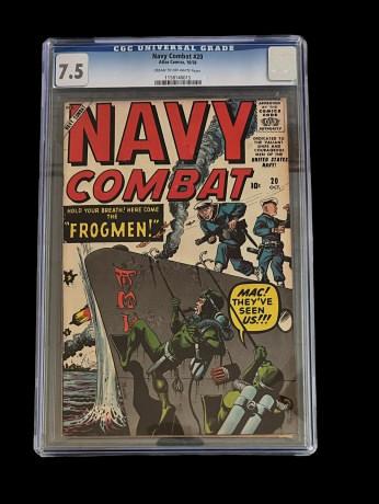 Navy Combat #20 7.5 (1 of 2)