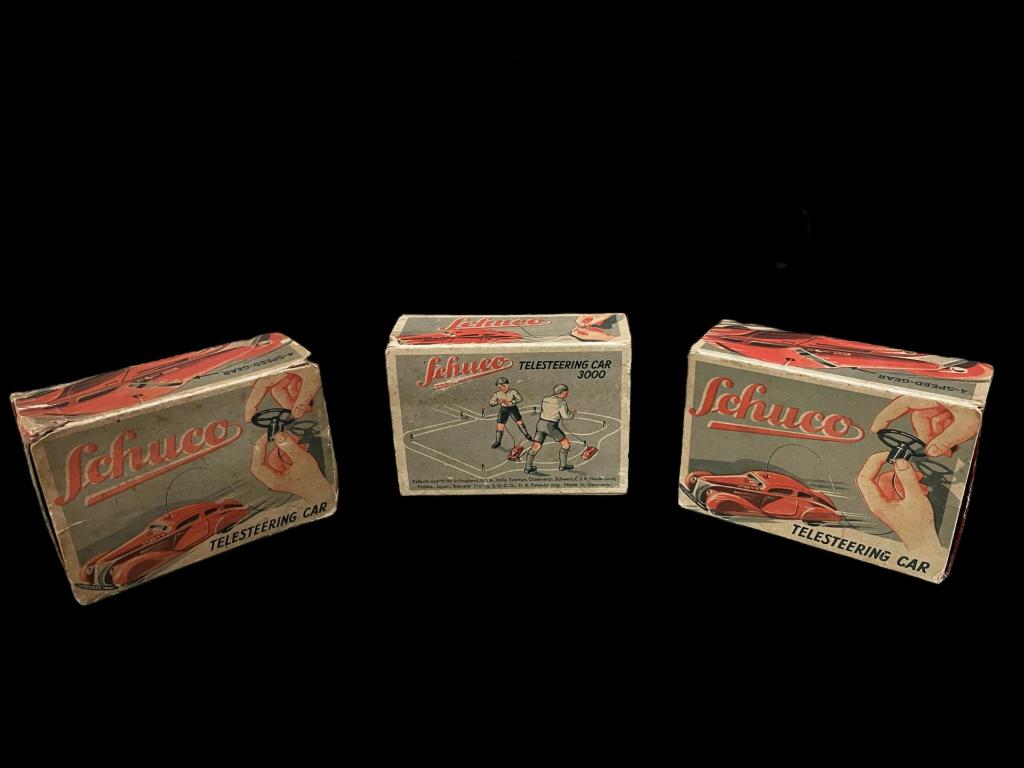 3 Tin Litho Schuco Telesteering Cars (1 of 7)