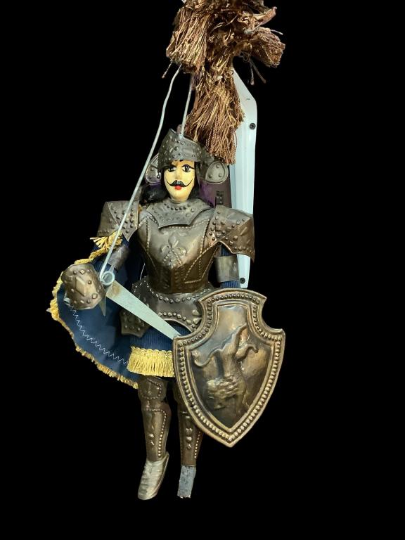 Antique  Soldier Marionette (1 of 5)