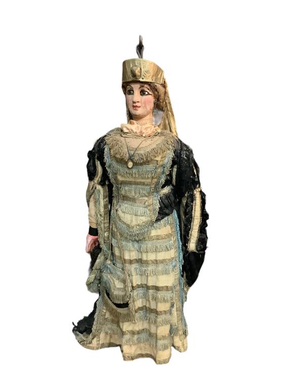 Antique  Carved Wooden Marionette (1 of 6)