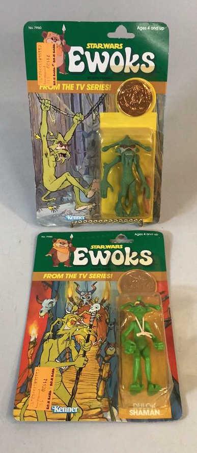 Two Star Wars Ewoks TV Action Figures (1 of 7)