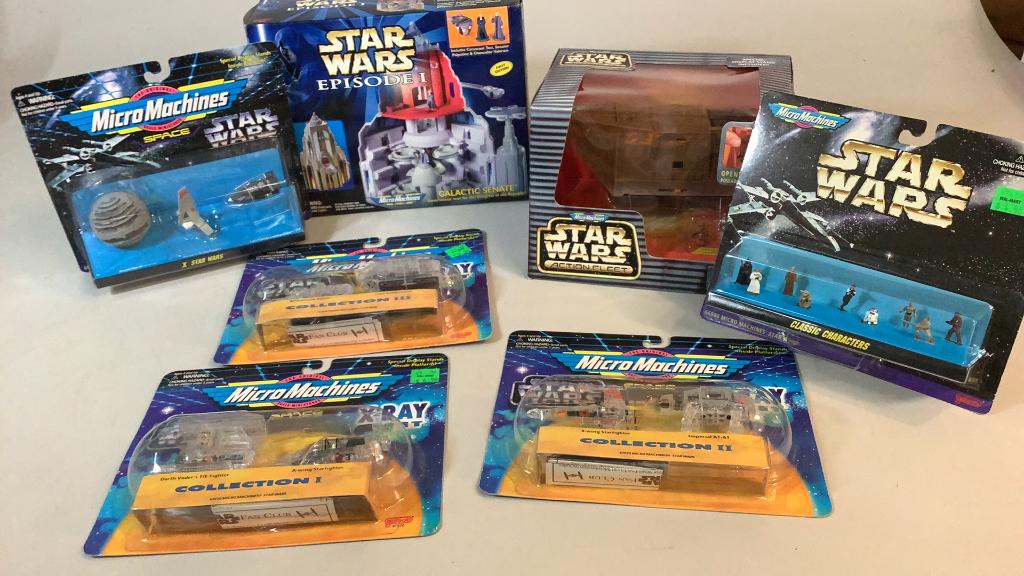 Collection of Star Wars Micro Machine  Figures, (1 of 5)