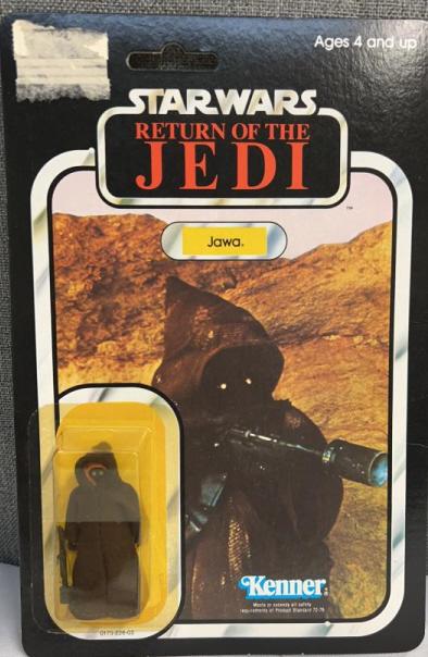 NIB 1983 Star Wars Return of The Jedi Jawa (1 of 3)