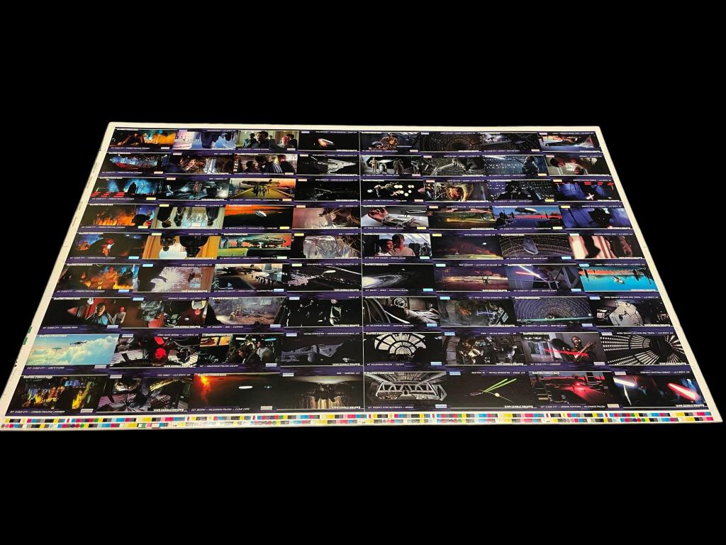 Star Wars EMPIRE STRIKES BACK Uncut Trading Cards (1 of 6)