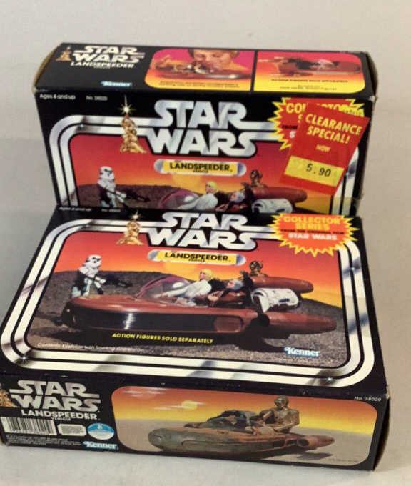 2 Star Wars Landspeeder Vehicles (1 of 5)