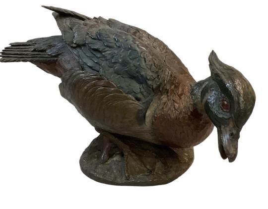 William Turner Bronze Sculpture  Wood Duck (1 of 5)
