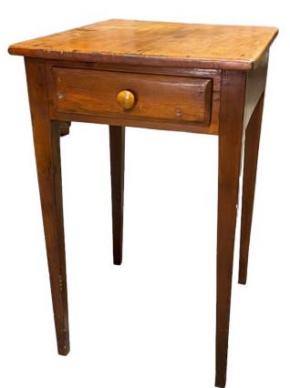 White Pine 1 Drawer Stand (1 of 3)