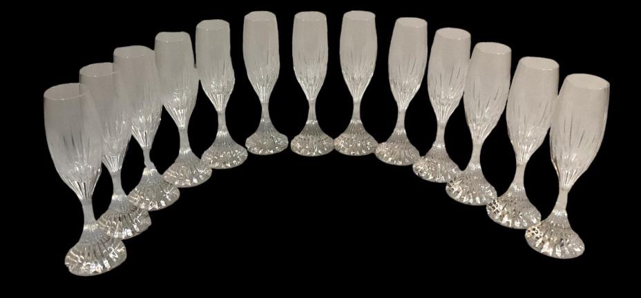 13 Baccarat Champagne  Flutes (1 of 4)