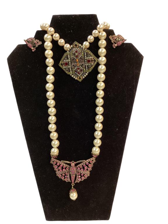Two Heidi Daus Designer Necklaces (1 of 4)