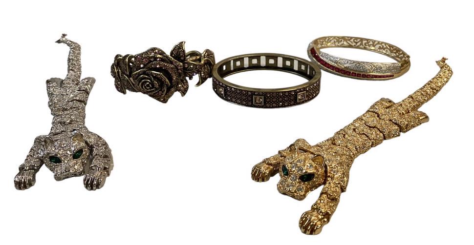 Heidi Daus, Sterling, Costume Bracelets (1 of 5)