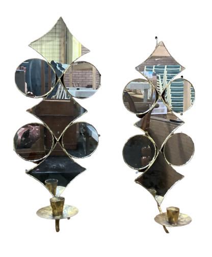 Pair Mid  Century  Decorative Wall Sconce (1 of 3)