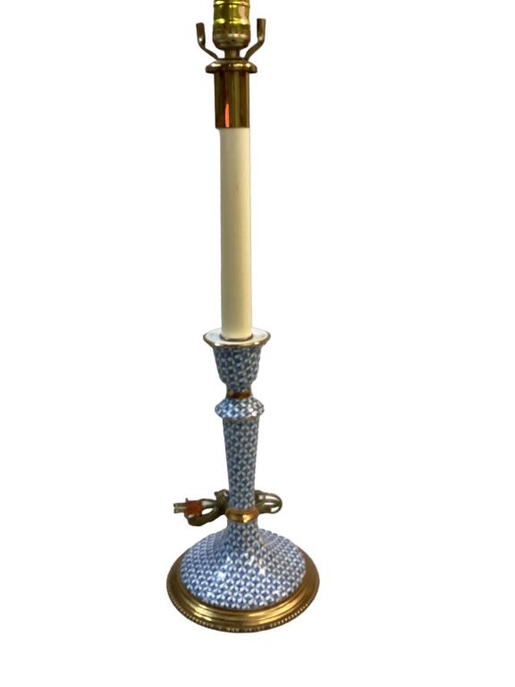 Herend Fish Scale Table Lamp (1 of 4)