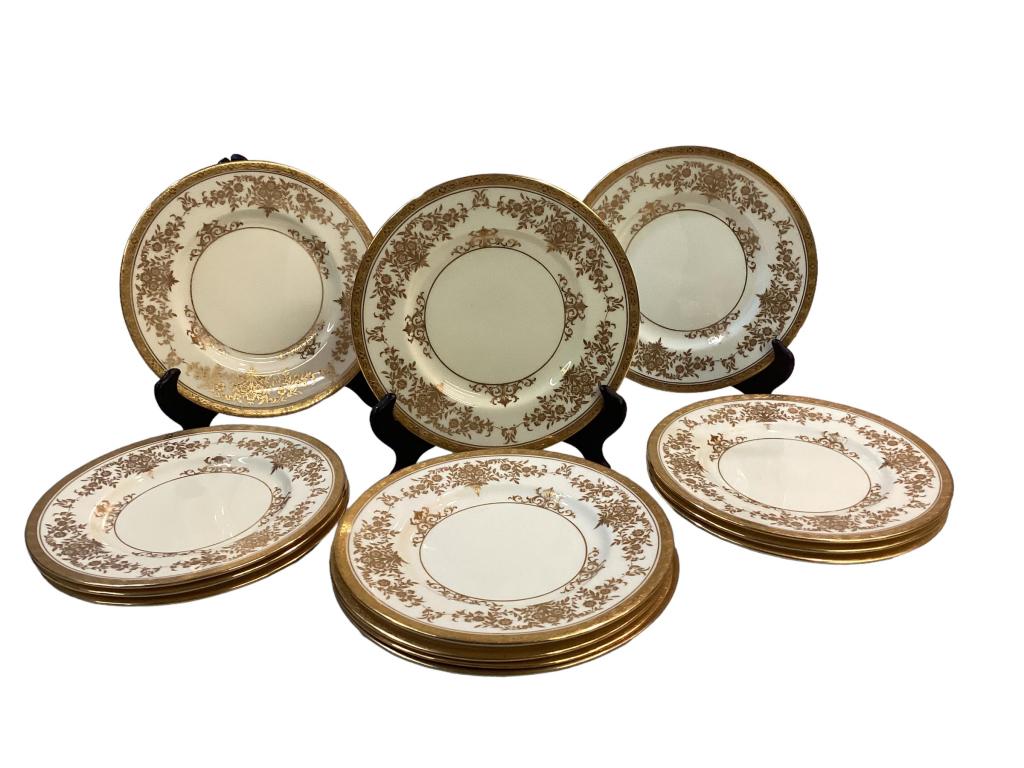 13 Minton China Plates for Tiffany and Company (1 of 5)