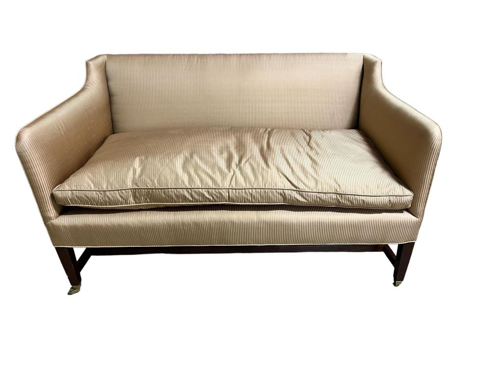 Sheraton Style Settee (1 of 3)