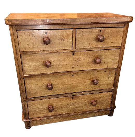 Late 19th Century Mahogany Chest (1 of 4)