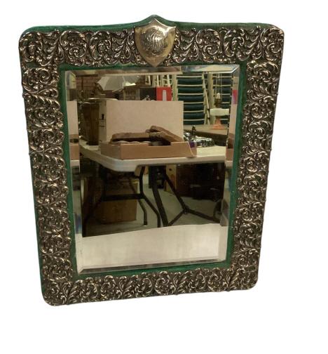 Repousse  Sterling Front Picture  Frame (1 of 4)