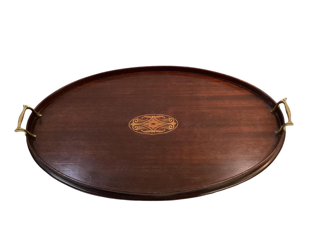 Georgian Mahogany Serving Tray (1 of 4)