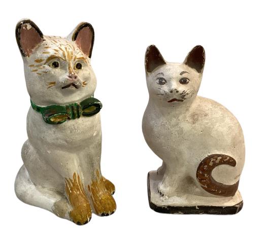 2 Chalk Wear Cat Figures (1 of 6)
