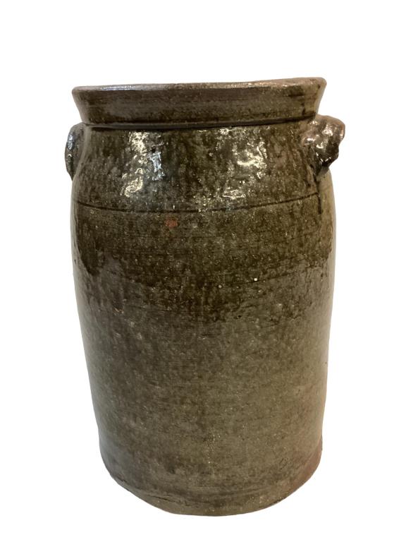 Catawba Valley Frog Skin Churn Jar (1 of 4)