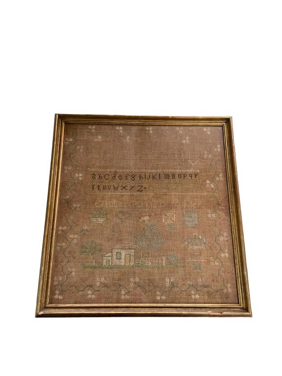 19th Century American Sampler (1 of 6)