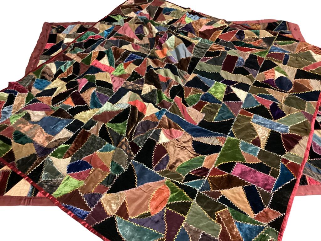 2 Victorian Crazy Quilts (1 of 6)